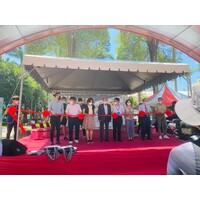 邀請活力東勢有限公司總經理剪綵