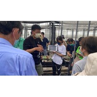 溫室小黃瓜農業碳收支示範場(中興大學生命科學系團隊-林葳任博士)