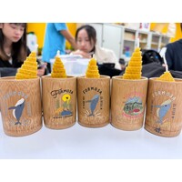 元泰竹杯低碳產品設計與蜂蠟結合