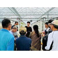 參訪康蔬美垂直水耕農場